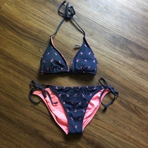Tommy Hilfiger Navy  Pineapple Bikini